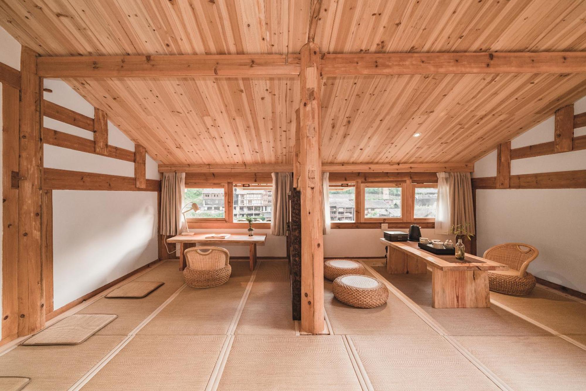 肇兴溪舍山堂 Creekside Inn Липин Экстерьер фото