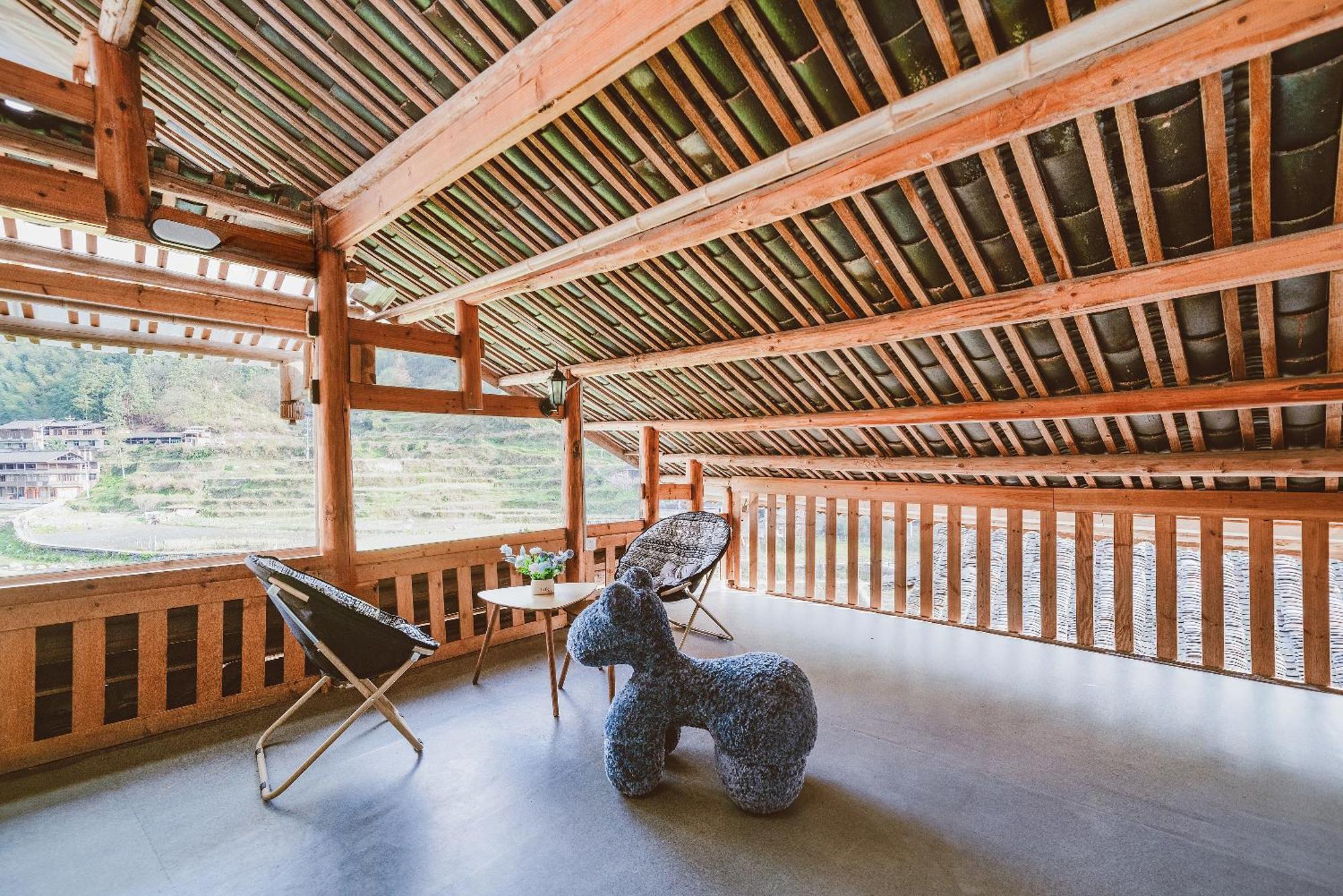 肇兴溪舍山堂 Creekside Inn Липин Экстерьер фото